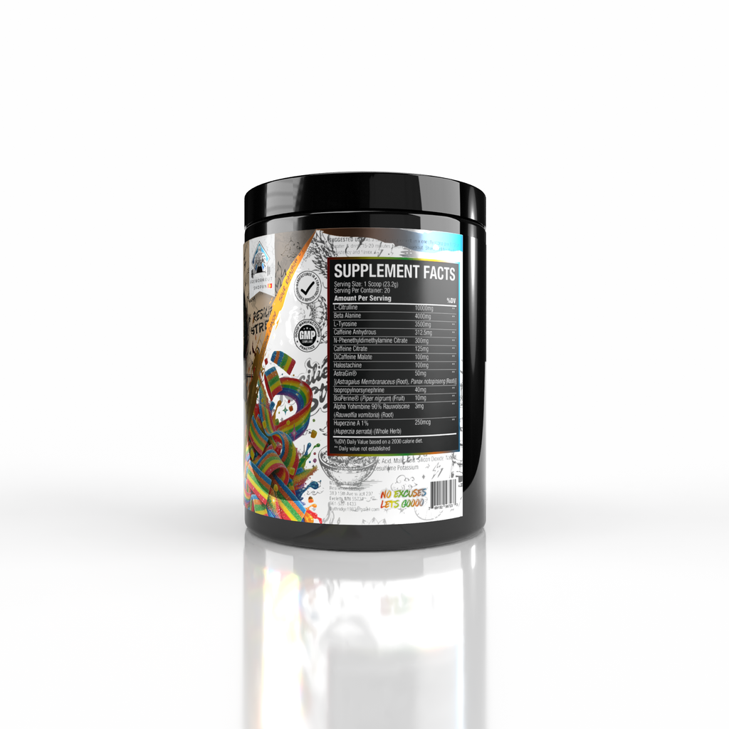 Pre-Order Vietnam Edition High Stim Pre-Workout -Sour Rainbow Candy Pre-Order