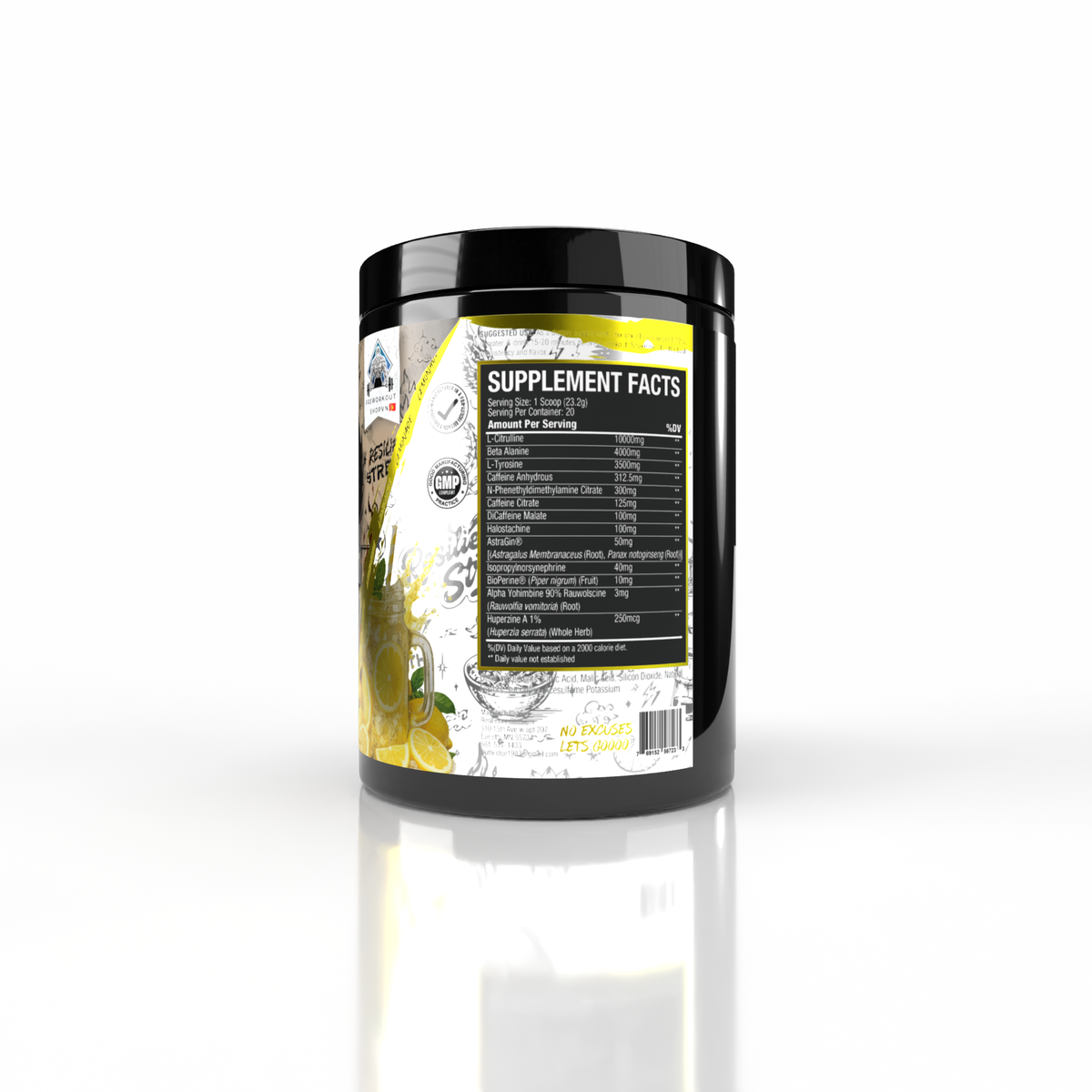Vietnam Edition High Stim Pre-Workout - Lemonade
